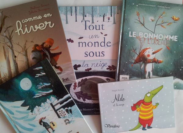 Winter is here! 6 albums dès 3 ans.