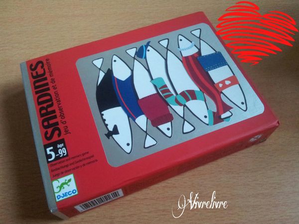 Jouer et découvrir #26 – Jeu de cartes Sardines (Djeco)