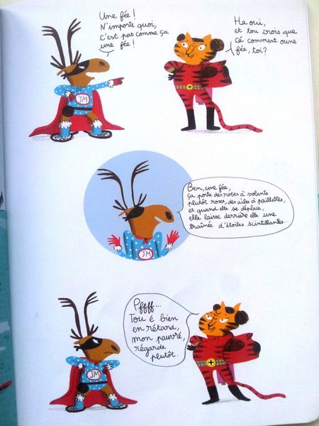 Jean-Michel et Victoria la fée. Textes et illustrations de Magali LE HUCHE (Dès 4 ans)