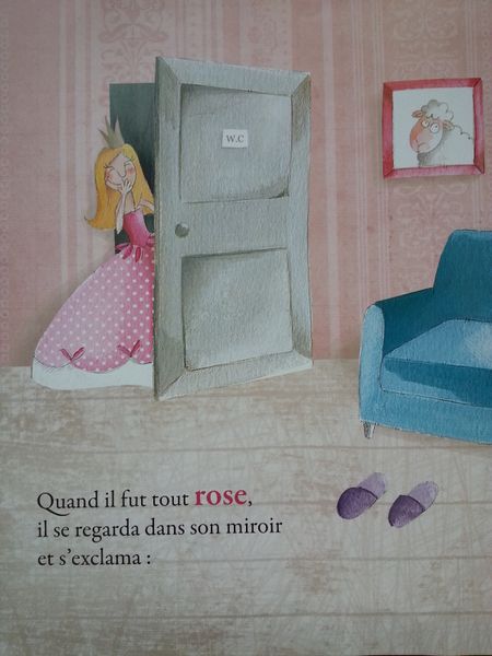 Cette princesse sortant des WC me fait penser à l'album paru récemment: "Même les princesses pètent" d'Ilan BRENMAN et Magali LE HUCHE
