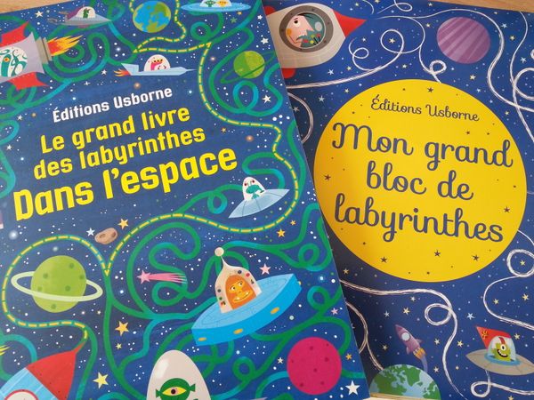 Jouer et découvrir #33 – Labyrinthes (Usborne – dès 5 ans)