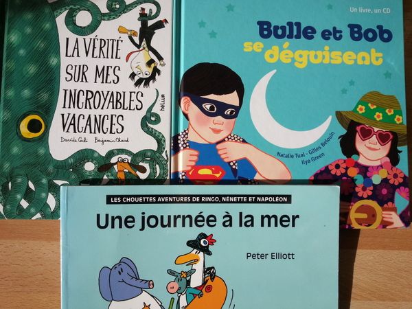 Les Vacances sont finies. Vive les Vacances! 3 albums dès 3 ans
