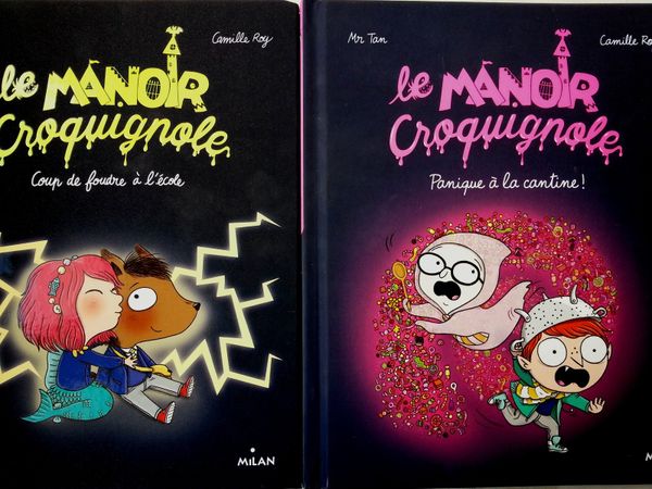 Le Manoir Croquignole. Tomes 1 & 4. Mr Tan et Camille ROY (Dès 5 ans)