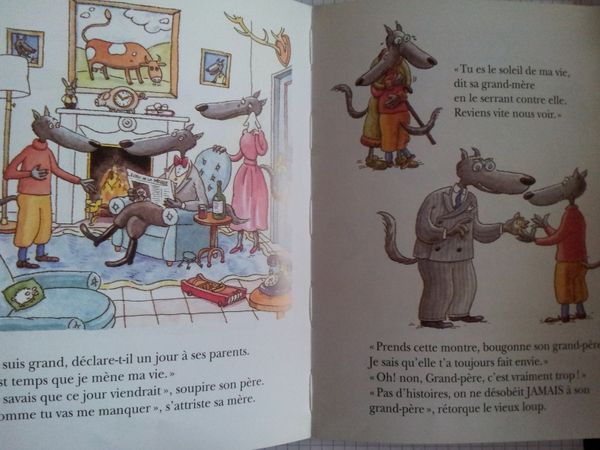 Le loup sentimental. Geoffroy de Pennart. (dès 4 ans)