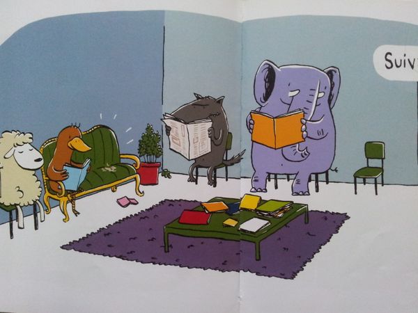 Bonjour docteur. Texte de Michaël ESCOFFIER et illustrations de Matthieu MAUDET. (dès 3 ans)