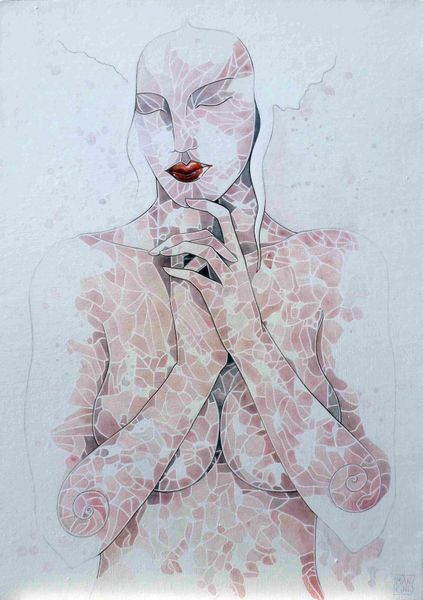 glacis d'acrylique