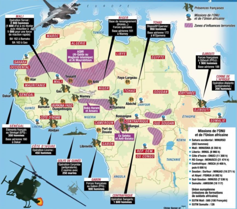 En 2014, 14 pays africains paient encore un impôt colonial à la France (Silicon Africa)