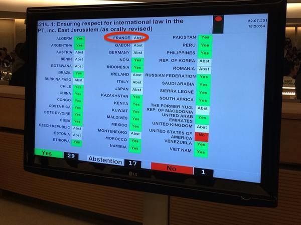 DEMANDE D'OUVERTURE D'UNE ENQUÊTE INTERNATIONALE SUR LES CRIMES DE GUERRE COMMIS À GAZA : LA FRANCE S'ABSTIENT. (Panamza)