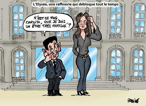 Vous n'en voulez pas , vous l'aurez quand même : Sarkozy s'invite partout ...
