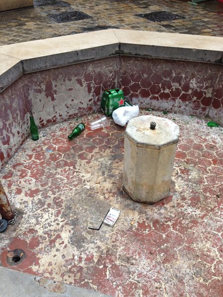 Mercredi 26 mars: fontaine, je ne boirai pas de ton eau!