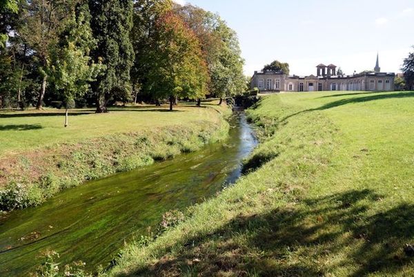 La rivière semble poissoneuse