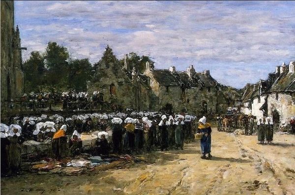Marché aux draps à Landerneau