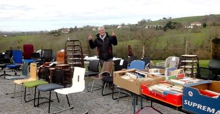 Une braderie bien organisée et bien réussie