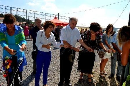 L'inauguration du Hangar du Trocoeur, recyclerie créée par AIMA à Came