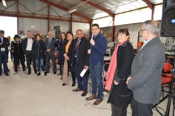 Inauguration de la recyclerie de mobilier professionnel : le Hangar PRO du Trocoeur, à Came