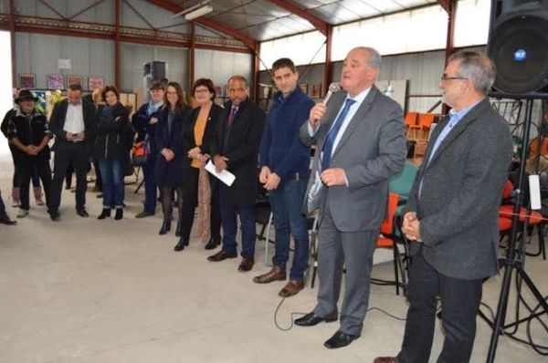 Inauguration de la recyclerie de mobilier professionnel : le Hangar PRO du Trocoeur, à Came