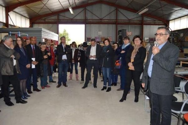 Inauguration de la recyclerie de mobilier professionnel : le Hangar PRO du Trocoeur, à Came
