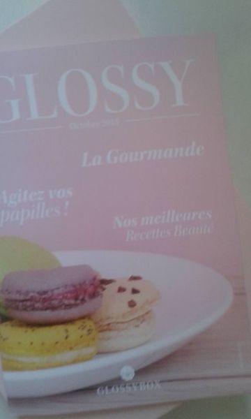 la gourmande chez glossybox