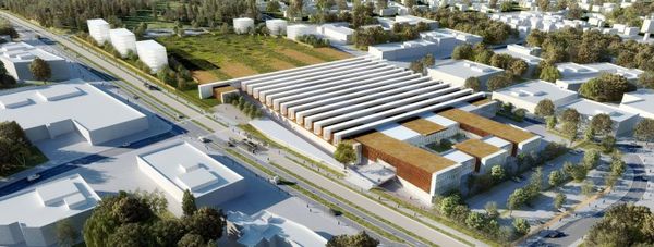 La maquette de la première infrastructure du Grand Paris Express, le 1er site industriel de Champigny