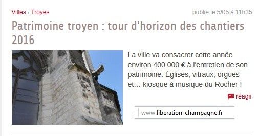 Insolite : Échos troyens à travers la presse locale