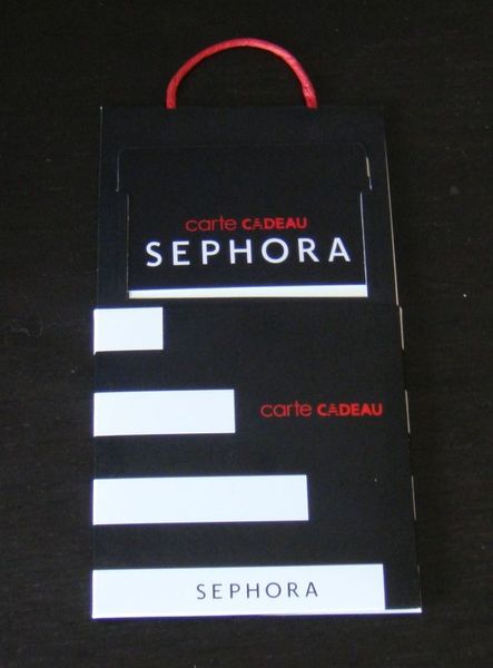La carte noir...