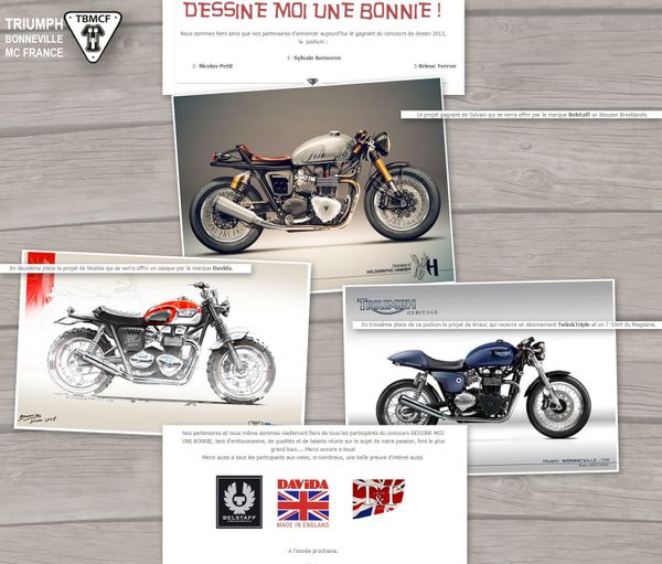 Result of Triumph Contest