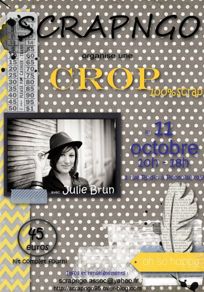 CROP du 11 Octobre 2014 avec Julie Brun !