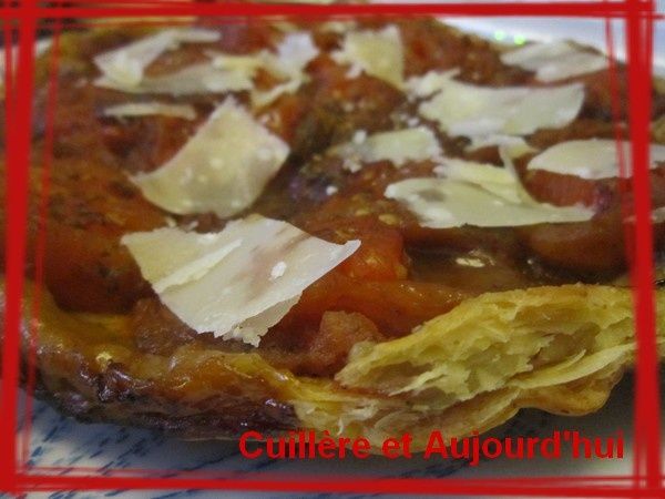 Tatin de tomates et balsamique