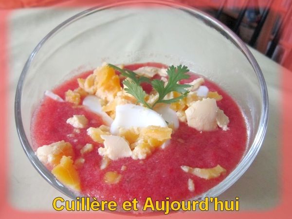 Gaspacho, soupe froide