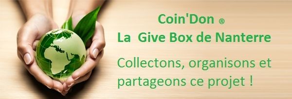 Nouveau projet BAILAZEN: Créer un Projet-Coin'Don à Nanterre