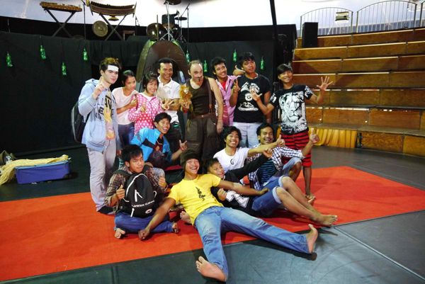 la troupe du cirque "Phare"