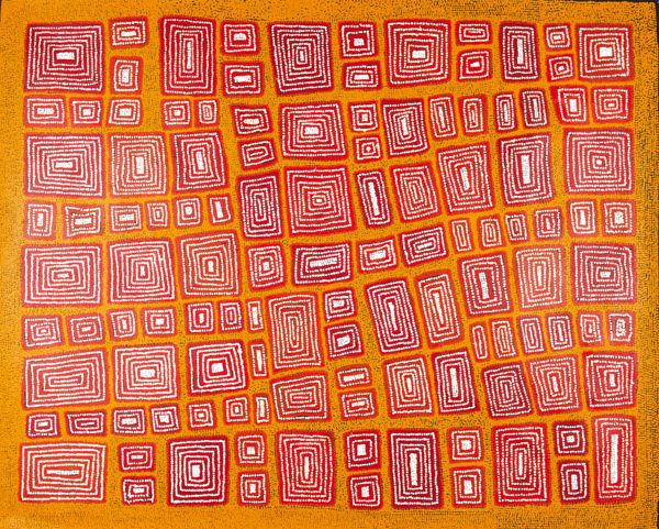 Vernissage d'une exposition d'art aborigène le 23/09/2015, Paris 7