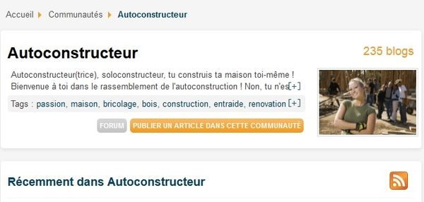 La communauté des autoconstructeurs, overblog m'a "tuer"