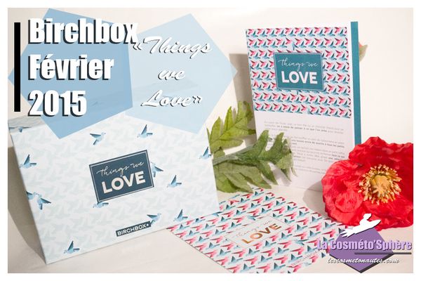 Box Beauté: Birchbox Février 2015, "Things we Love" (Vidéo)