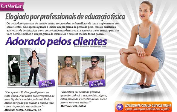 Emagrecer com Fort Max Diet