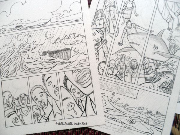 Projet de BD sur l'immigration clandestine(2)