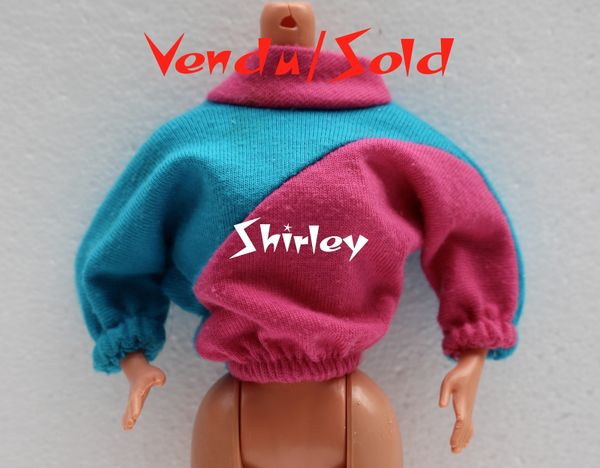 VÊTEMENTS BARBIE 1985
