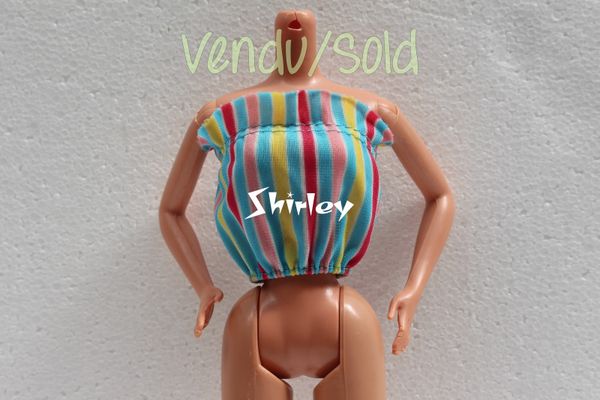 VÊTEMENTS BARBIE 1980