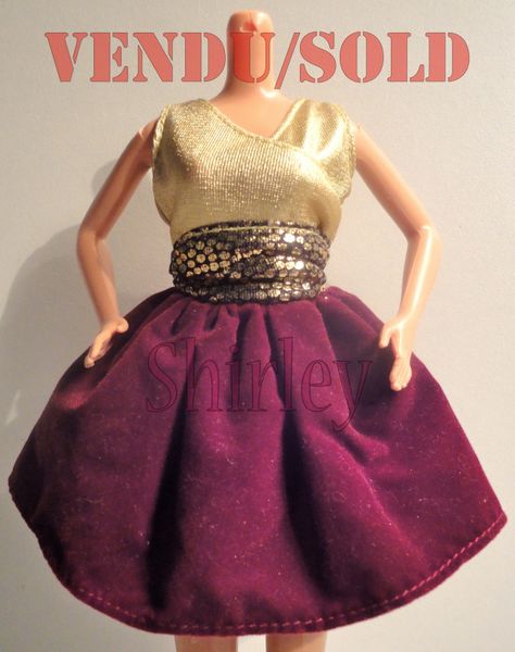 VÊTEMENTS BARBIE 1995