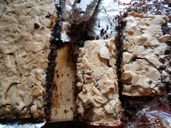 Barres de chocolat à la framboise