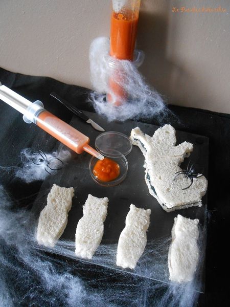 Soupe de sang de vampire et petits monstres au fromage