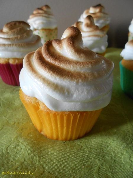 Cupcakes citron meringué