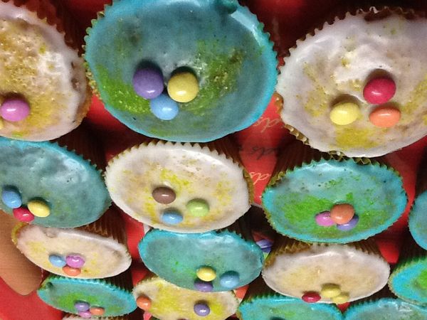 Cupcakes aux Smarties
