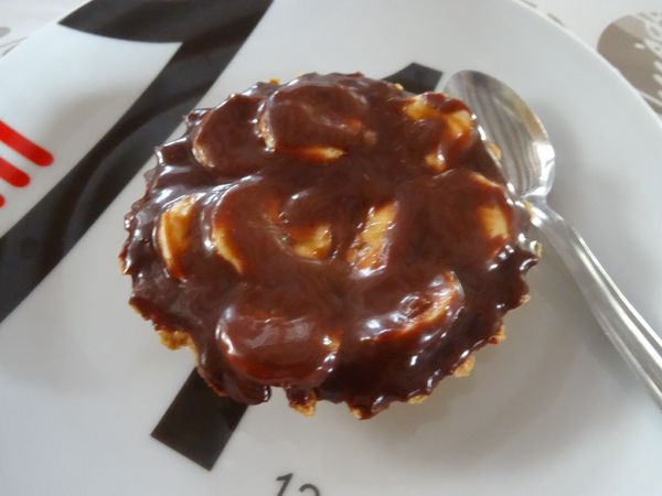 Tartelettes Chocolat-Banane