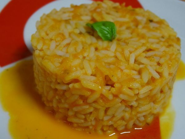 Riz à la Sauce Tomate et Basilic