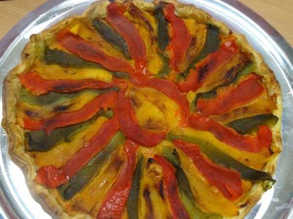 TARTE AUX POIVRONS