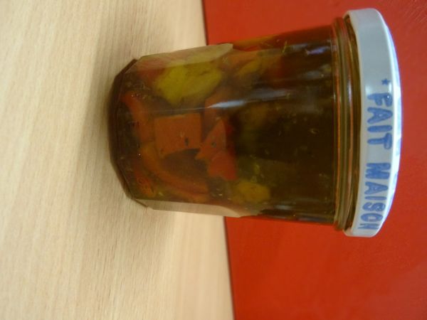 POIVRONS GRILLÉS À L'HUILE D'OLIVE
