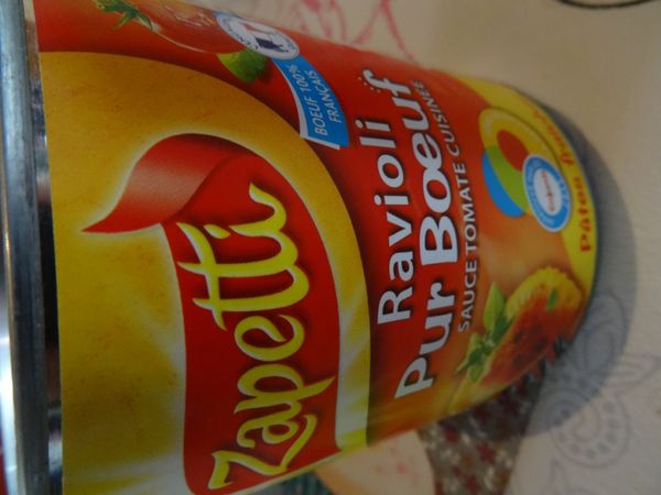 TEST ZAPETTI : RAVIOLI PUR BŒUF