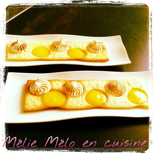 ma tarte au citron destructuré