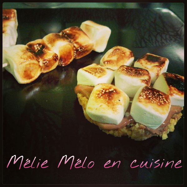 Ma tartelette façon s'more